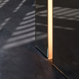 FB 1521 woning - edegem - detail lichtstrip inbouw spiegelglas
